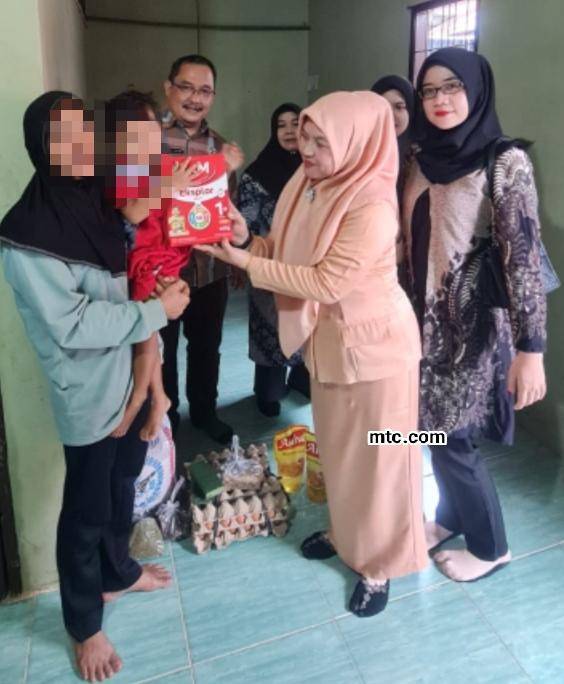 Enam Orang Terdampak Stunting Mendapat Asupan Tambahan Makanan Bergizi