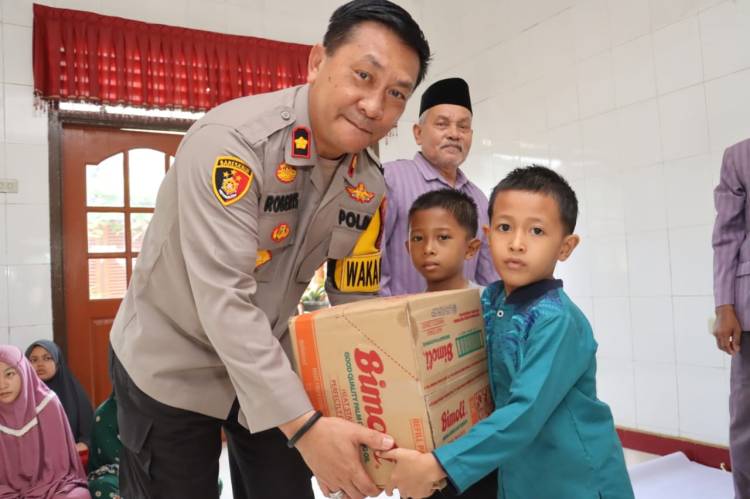 Sambut Natau, Polres TebingTinggi Baksos Ke Panti Asuhan