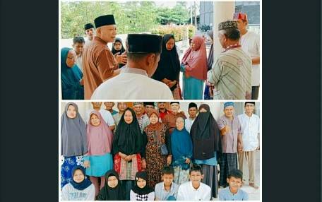 BKM Al Ikhlas Rantau Lama Salurkan Bantuan Untuk Kaum Dhuafa dan Anak Yatim Piatu
