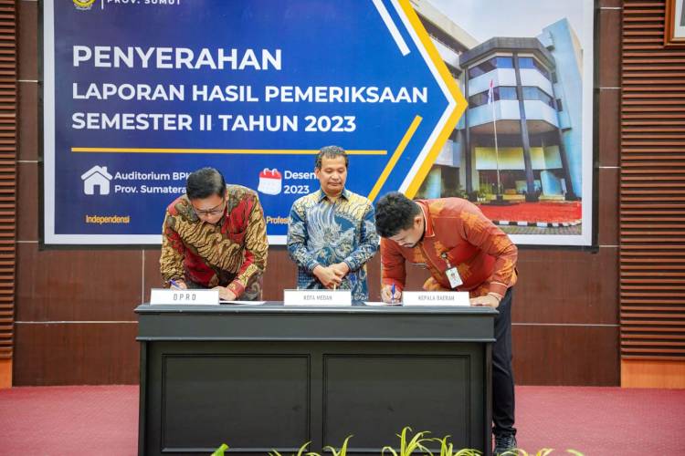 Pemko Medan Siap Tindaklanjuti LHP Kepatuhan Atas Pengadaan Barang dan Jasa TA 2023