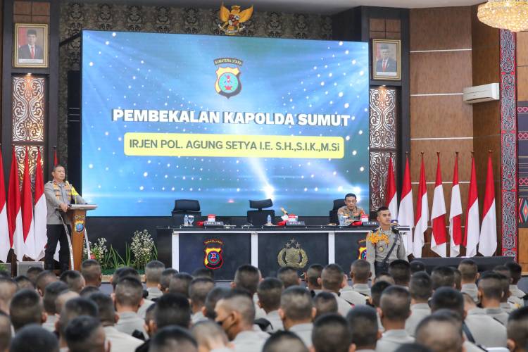 Ini yang Diberikan Kapolda Sumut Kepada Siswa Diktuba Polri