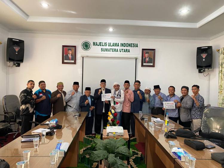 Sumut for Palestine, Ketua MUI : Rp.1.622.290.000,- akan Disalurkan ke Palestina