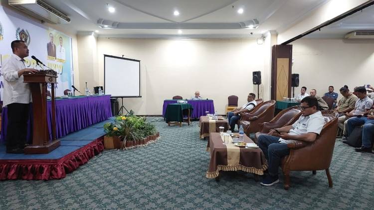 PWI Sumut Gelar UKW, Farianda Putra Sinik Berpesan Ikuti Ujian Dengan Percaya Diri