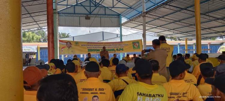 Binton Tindaon.S.Pd  Reses ke Dapil IV