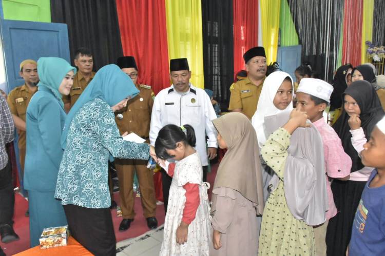 TP-PKK Dilantik, Puluhan Anak Yatim Ikut Bahagia