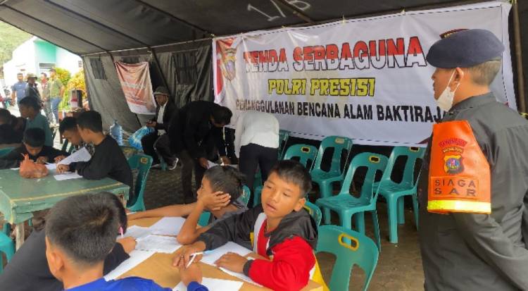 Ini yang Dilakukan Polda Sumut Terhadap Anak Korban Longsor Humbahas untuk Ujian Semester