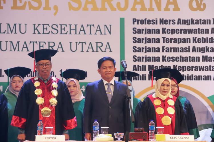 Pj Gubernur Sumut Harapkan Jadi Nakes Berkompeten dan Profesional