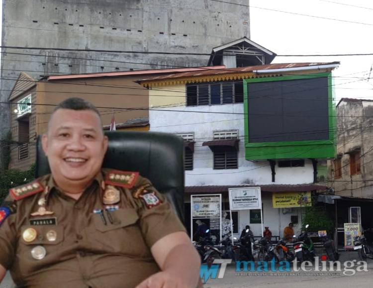 Videotron Sarang Tawon Tidak Mengantongi Izin, Kasat Pol PP : Wajib Ditertibkan