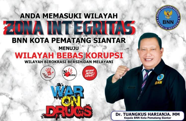 BNN Siantar Komit Tekan Angka Peredaran Narkoba