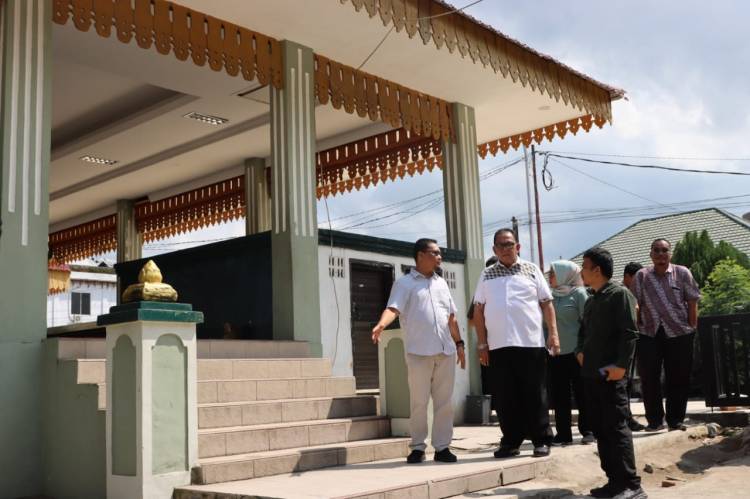 Tambah Estetika Kota Tebingtinggi, Baskami Pastikan Penataan Alun-Alun Rampung Awal Desember