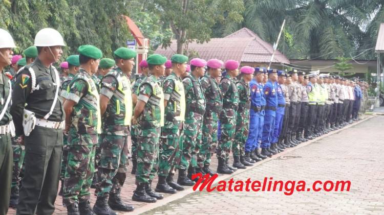 Jajaran Pemkab Langkat Ikuti Apel Gelar Pasukan Lilin Toba