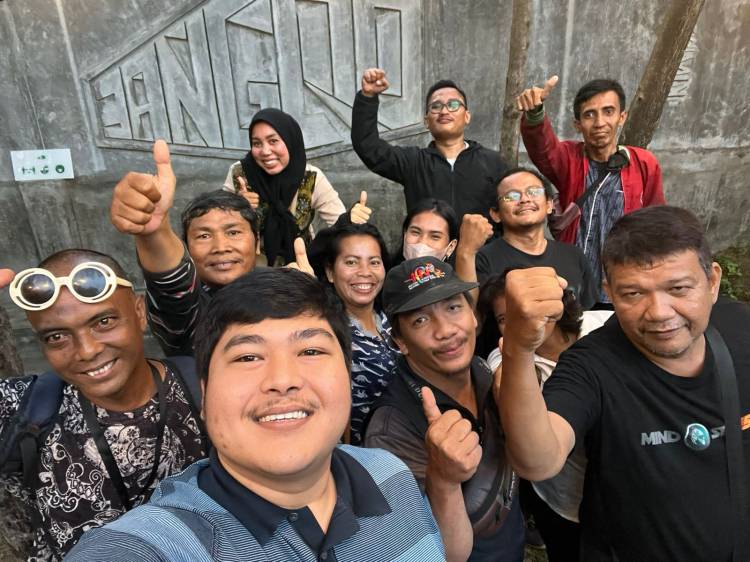 Calon Anggota DPD RI Termuda M.firman Shah, SH Bersilaturahmi dengan Awak Media
