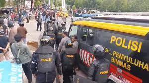 Polisi di Serang Warga, Saat Lekukan Pengamanan HUT KKB Papua