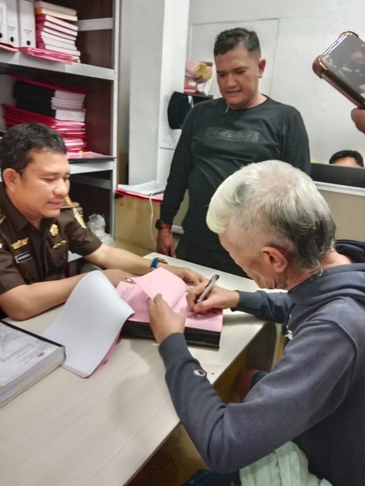 Fredy Simangunsong Tersangka Pencabulan Keponakan di Labuhanbatu Diserahkan ke Jaksa