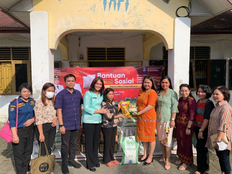 Panitia Natal Oikumene Pemko Medan Aksi Sosial ke Panti-panti Asuhan