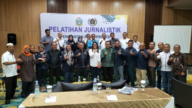 Pelatihan Jurnalistik DKP PWI Sumut: Ciptakan  Penguatan Etika Profesi Jurnalis Berkualitas