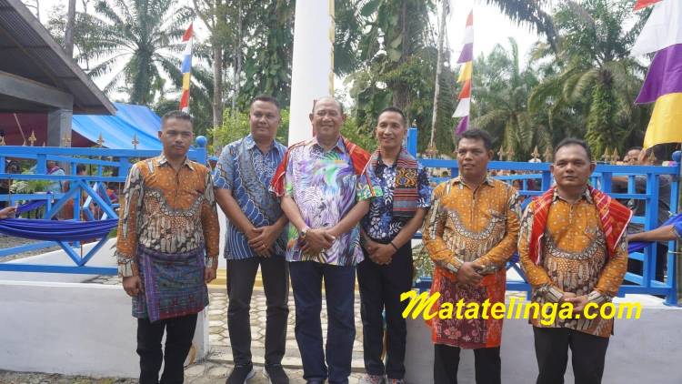 Plt Bupati Langkat Resmikan Tugu Sembiring Pandia di Batang Serangan