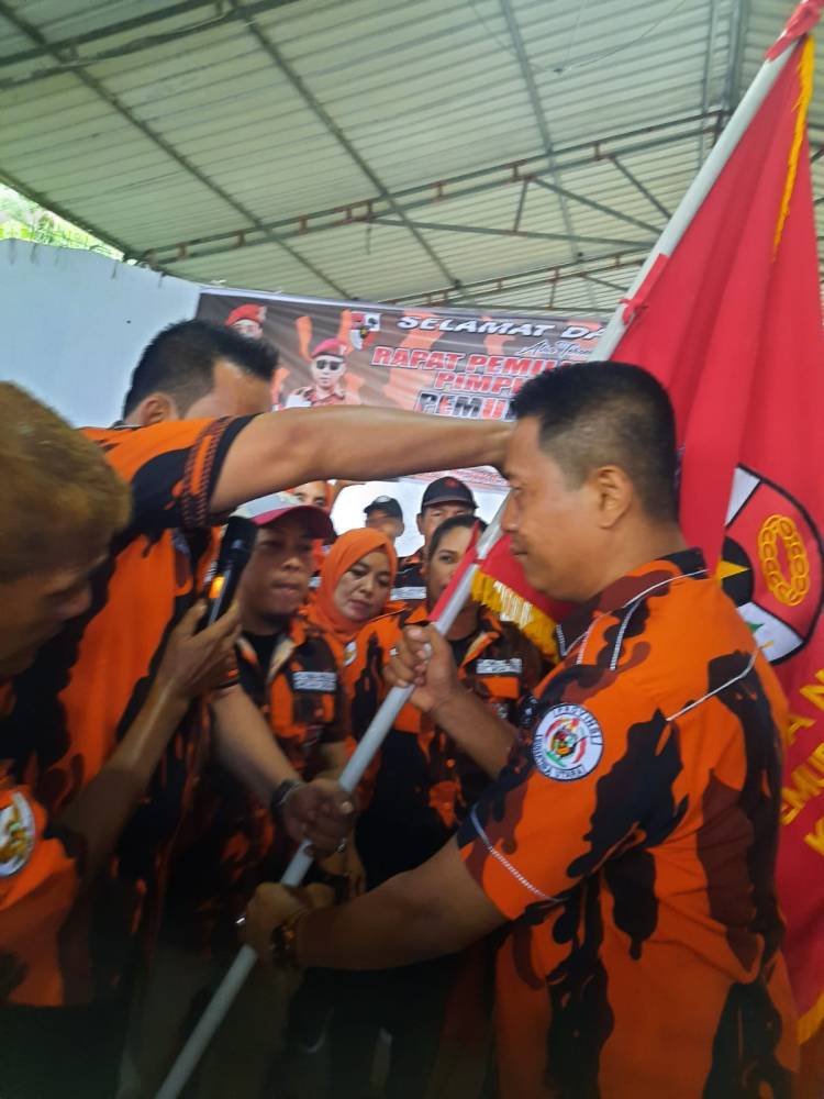 Jumarik Terpilih Untuk  Ke 3 Kali  Ketua Ranting Pemuda Pancasila Kelurahan Denai