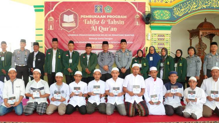 Hasilkan Wbp Unggul dan Beriman, Lapas Pematang Siantar Gelar Program Tahfiz dan Tahsin Al-Qur&rsquo;an.