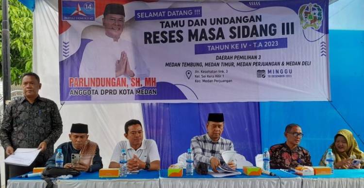Reses Anggota DPRD Medan:  Parlindungan SH MH Sebut Infrastruktur Buruk dan Banjir jadi Masalah