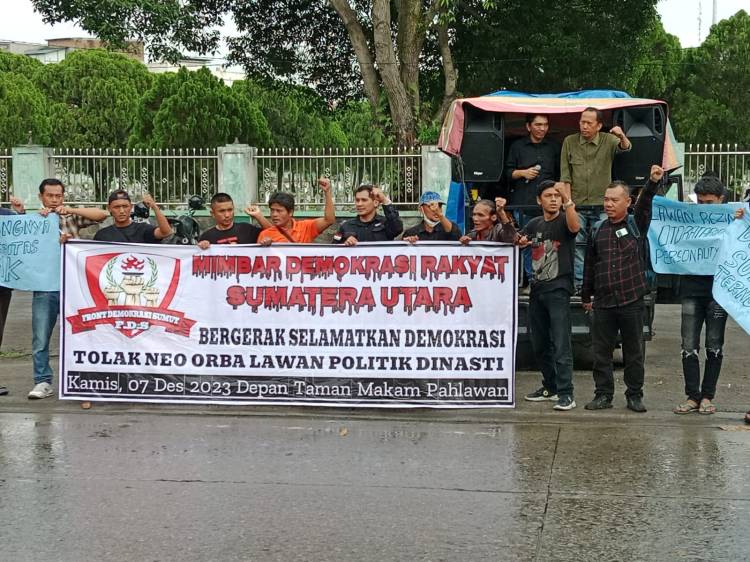 Front Demokrasi Sumatera Utara Tolak Politik Dinasti