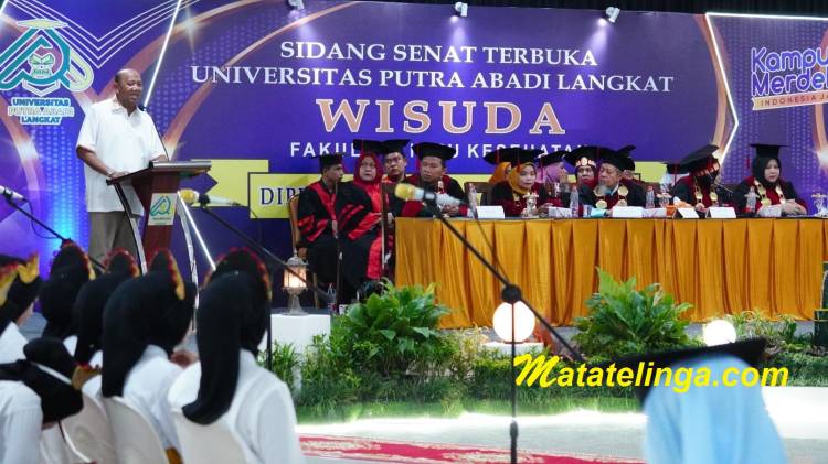 Plt Bupati Langkat Hadiri Sidang Senat Terbuka UNIPAL 2022/2023