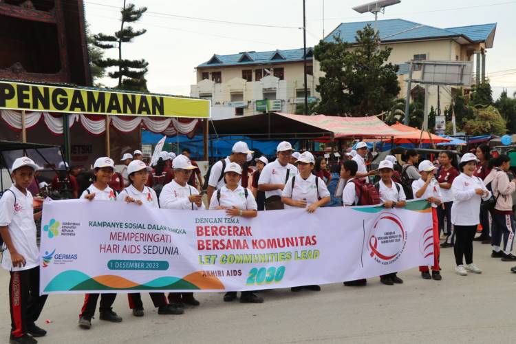 Pawai Peringati AIDS se-Dunia, Wujudkan Zero AIDS 2030