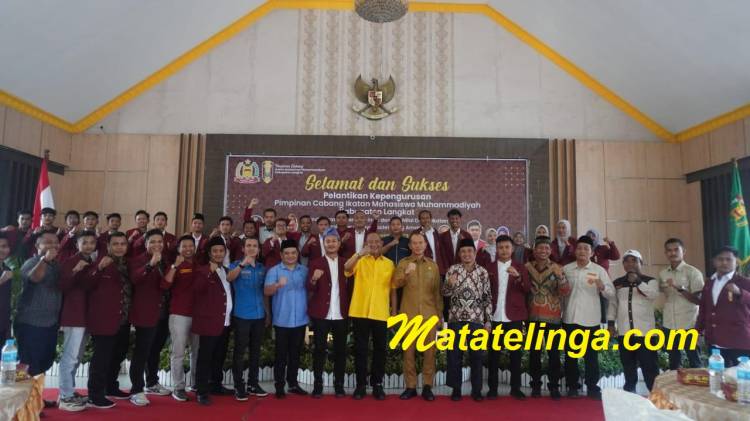 Hadiri Pelantikan IMM, Syah Afandin: Jadilah Pioneer dan Tauladan Generasi Muda