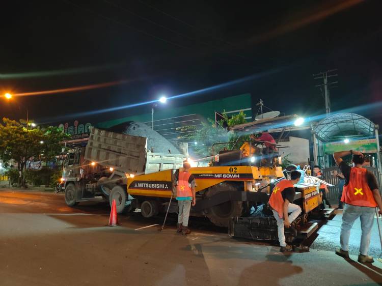 Dapat Delegasi Wewenang Benahi Jalan Provinsi, Bobby Nasution Muluskan Jalan Marelan Raya
