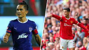 Ingin Tahun Siapa Pencetak Gol Terbanyak Kedua Pemain Ini Sunil Chhetri  dan Cristiano Ronaldo