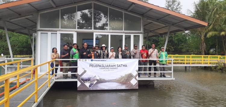 Danramil Kuala Kencana Hadiri Pelepasaran Satwa Liar Endemik Papua