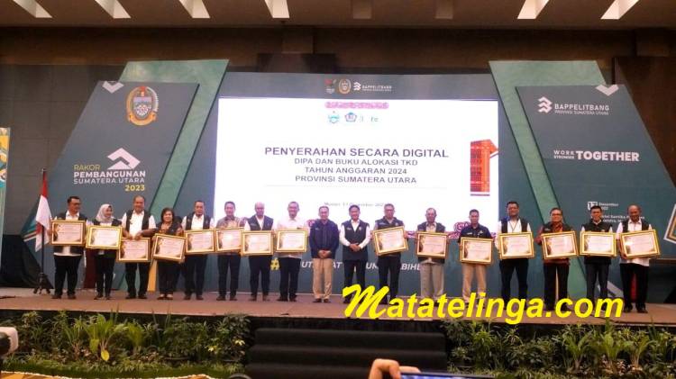 Terima DIPA & TKD, Pemkab Langkat Penyaluran Dana Desa Terbaik 3 se-Sumut