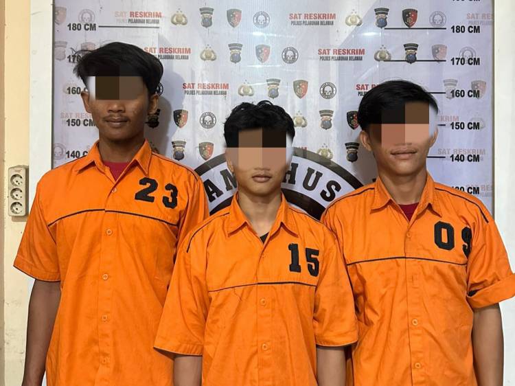 Tiga Remaja Pelaku Tawuran Bersajam Ditangkap