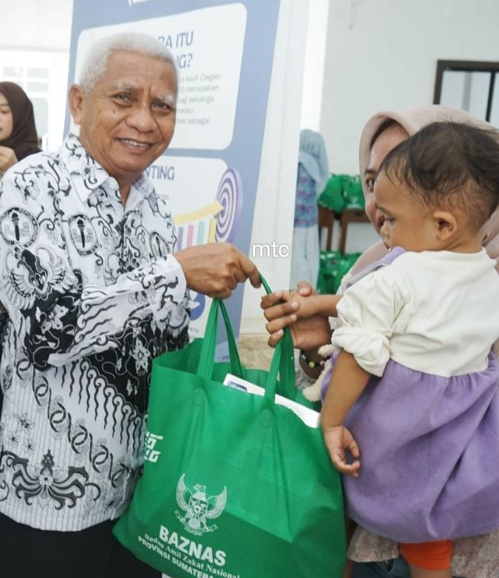 80 Penerima Terdampak Stunting Mendapat Bantuan Dari Forkopimda Asahan