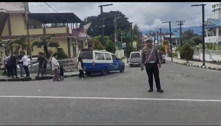 Satlantas Polres Simalungun: Arus Lalu Lintas Menjelang Tahun Baru 2025 Terpantau Lancar