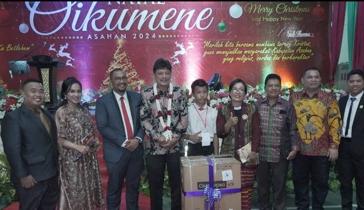 Natal Oikomene 2024 Dihadiri Staf Ahli Bupati