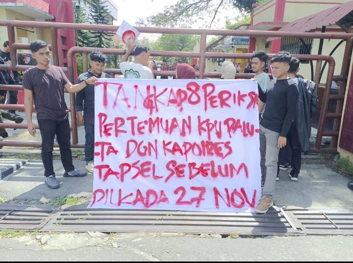 BADAK-SU Pertanyakan Pertemuan Kapolres Tapsel Dan Komisioner KPU Paluta Sebelum Pilkada