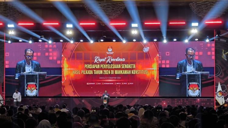 KPU Medan Hadiri Rakornas Persiapan Penetapan Pilkada Serentak Tahun 2024