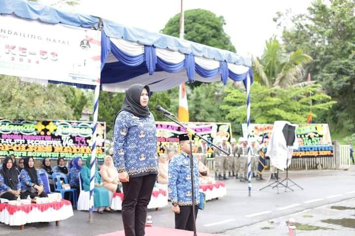 Ini Pesan Atika Azmi di Upacara HUT Korpri ke-53