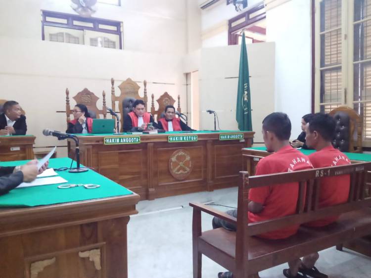 Jaksa Tuntut Mati Dua Kurir 10 Kg Sabu dan 18 Ribu Butir Ekstasi