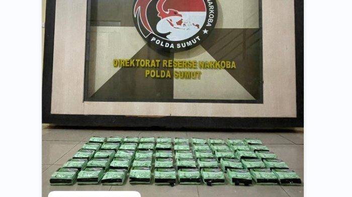 Poldasu Sita 50 Kg Sabu dan 100 Ribu Ekstasi di Parkiran Kualanamu, 5 Orang Dibekuk