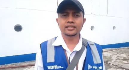KM Kelud Tiba di Pelabuhan Belawan Boyong  2.000 Penumpang dari Batam