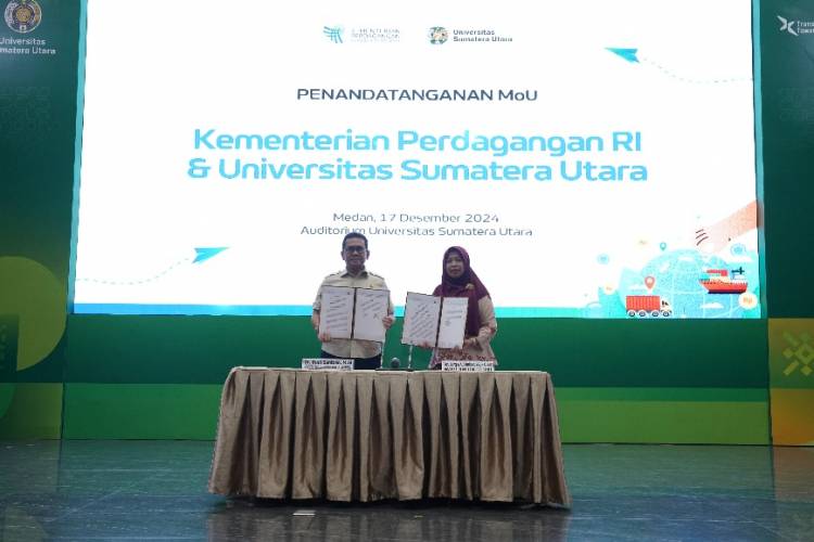 Berikan Kuliah Umum di USU, Mendag Budi Santoso: Kolaborasi Kampus dan Pemerintah Percepat Pertumbuhan Ekonomi