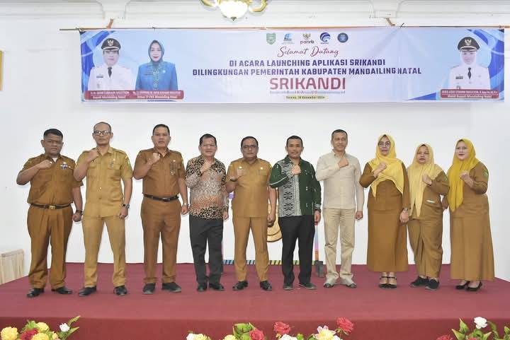 Pemkab Madina Launching Aplikasi Srikandi