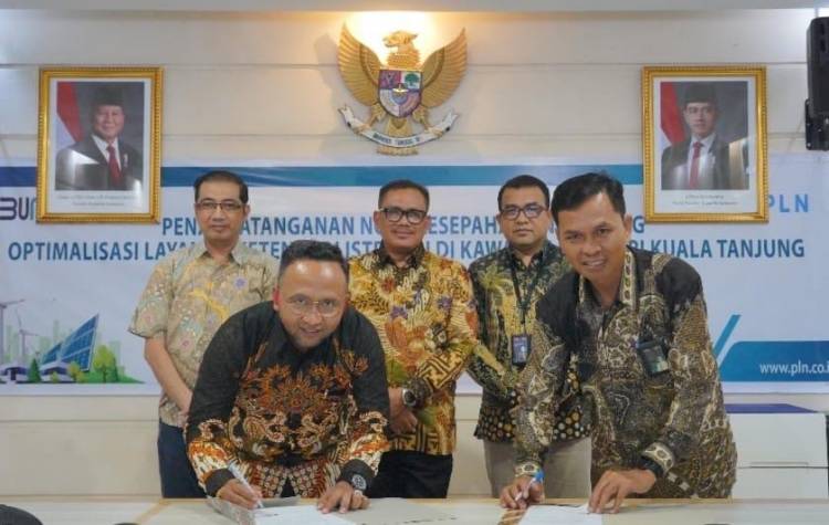 Sambut Tahun Baru, PLN UID Sumut Jalin Kerja Sama Optimalisasi Kelistrikan di Kawasan Industri
