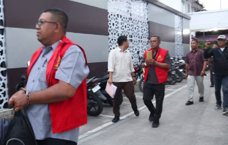 Dirut PUDAM Tirta Bina Periode 2022 - 2024 Paruhum Nali Siregar Ditahan Kejaksaan Negeri Labuhanbatu