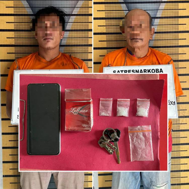2 Pria Pemilik 2,69 Gram Sabu Masuk Bui