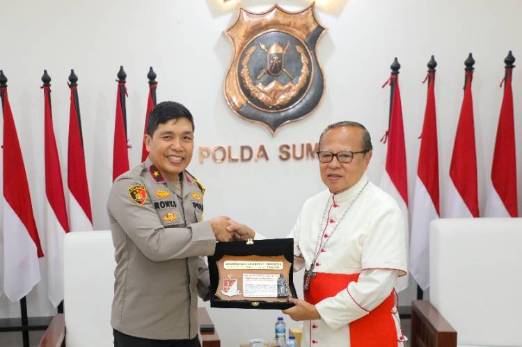 Sambut Keuskupan Katolik TNI-Polri, Polda Sumut : Berikan Ruang Ibadah Bagi Semua Agama