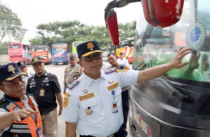 Dishub Sumut dan Instansi Terkait Gelar Rampcheck, 7 Pengemudi Positif Narkoba
