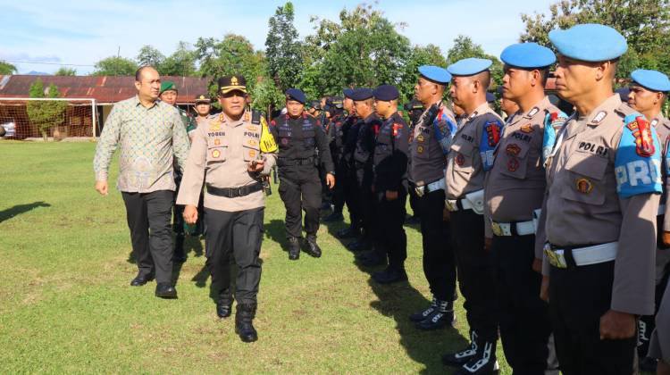 Ops Lilin Toba 2024, Kapolres Siantar Turunkan 300 Personil Amankan Nataru